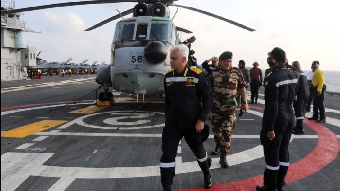 Indian Army and Navy Joint Exercise