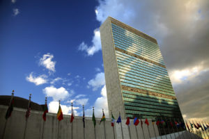 UN, building, United Nations