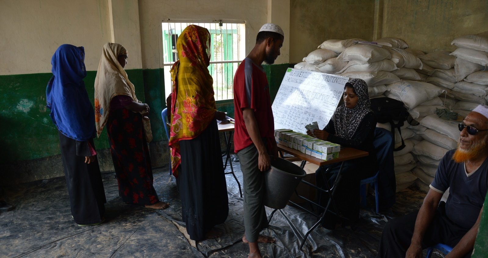 Rohingya line