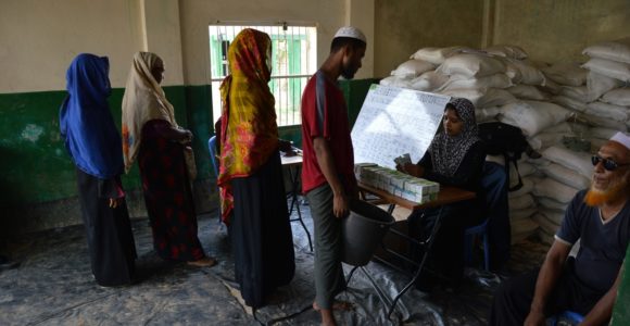 Rohingya line