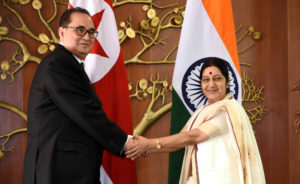 sushma india north korea