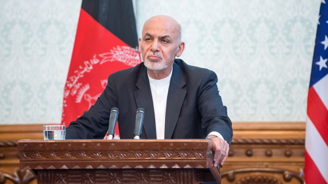 ghani press conference