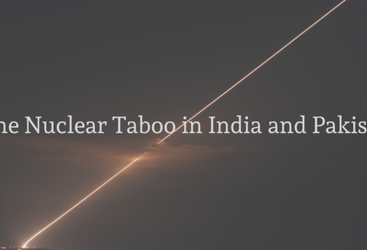 SAV Review Series: The Nuclear Taboo in India and Pakistan
