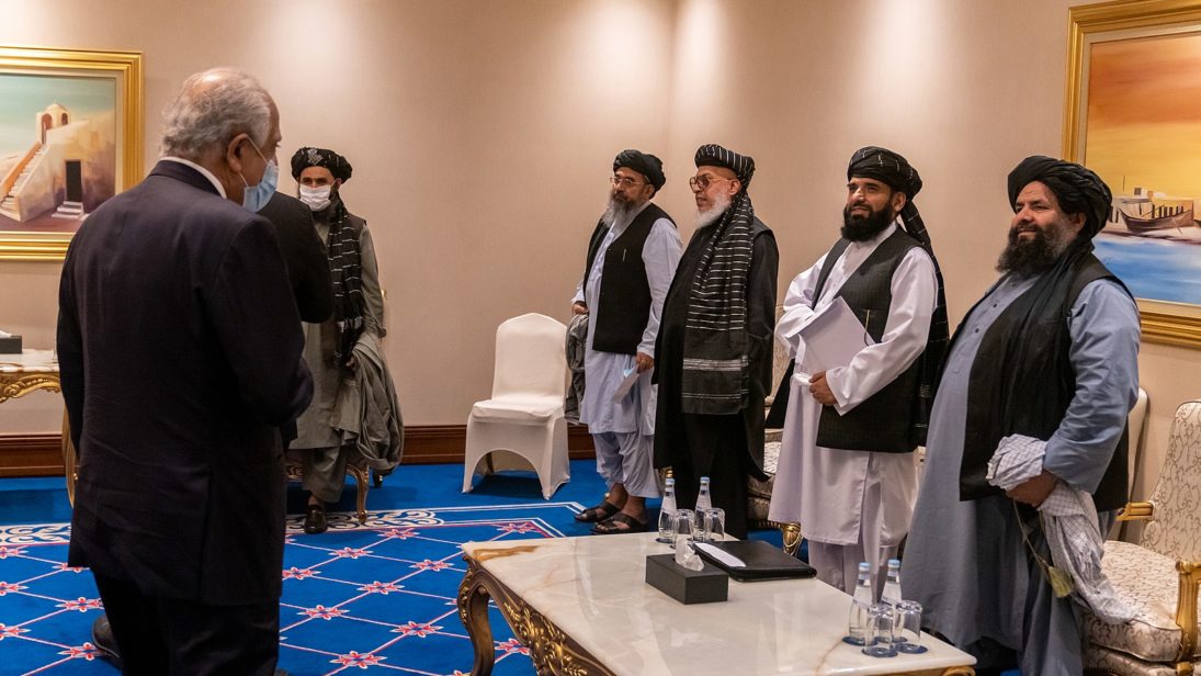 Secretary_Pompeo_Meets_with_the_Taliban_Negotiation_Team_(50632321483)