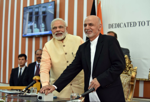 بھارت کی افغانستان میں تبدیل شدہ حیثیت