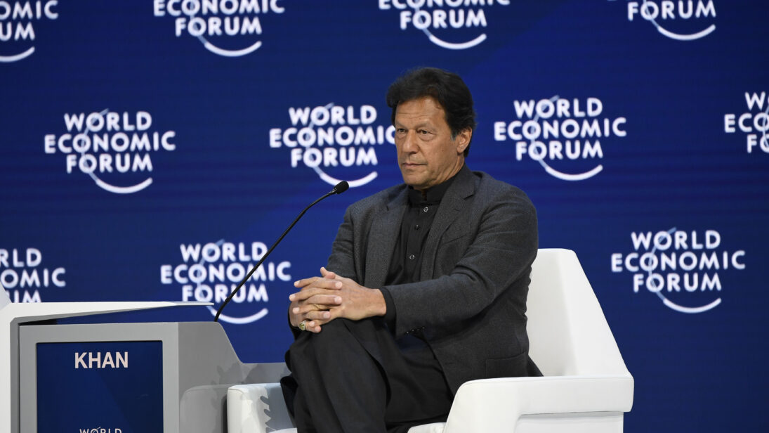 Imran Khan at Davos