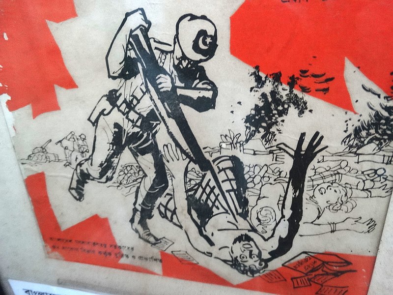 800px-Nationalist_Poster_Depicting_Pakistani_Army_Atrocities_in_1971_-_Liberation_War_Museum_-_Dhaka_-_Bangladesh_(12826373223)